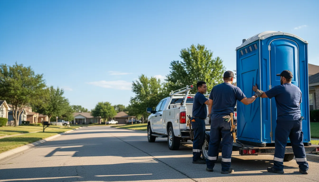 Portable Toilet Rental in Aspermont, TX near me